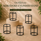 OrchidZone Kokedama Cylinder Stand