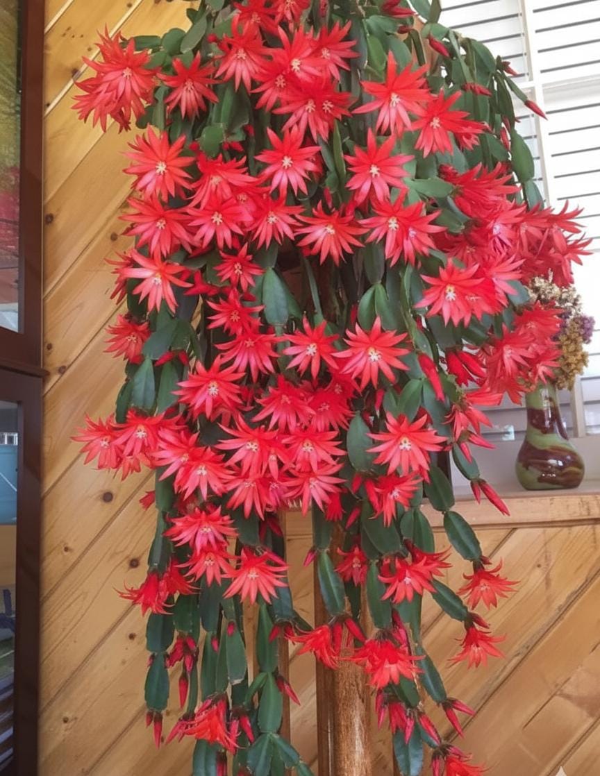 Christmas Cactus Red Plant