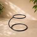 OrchidZone Kokedama Orbit Stand – Black Metal Stand for Kokedama Plants