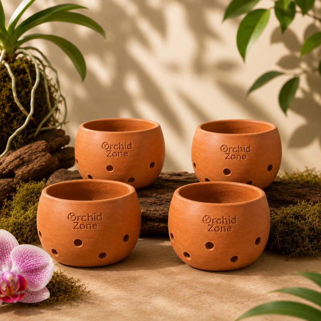 Orchid Zone Terracotta Pot