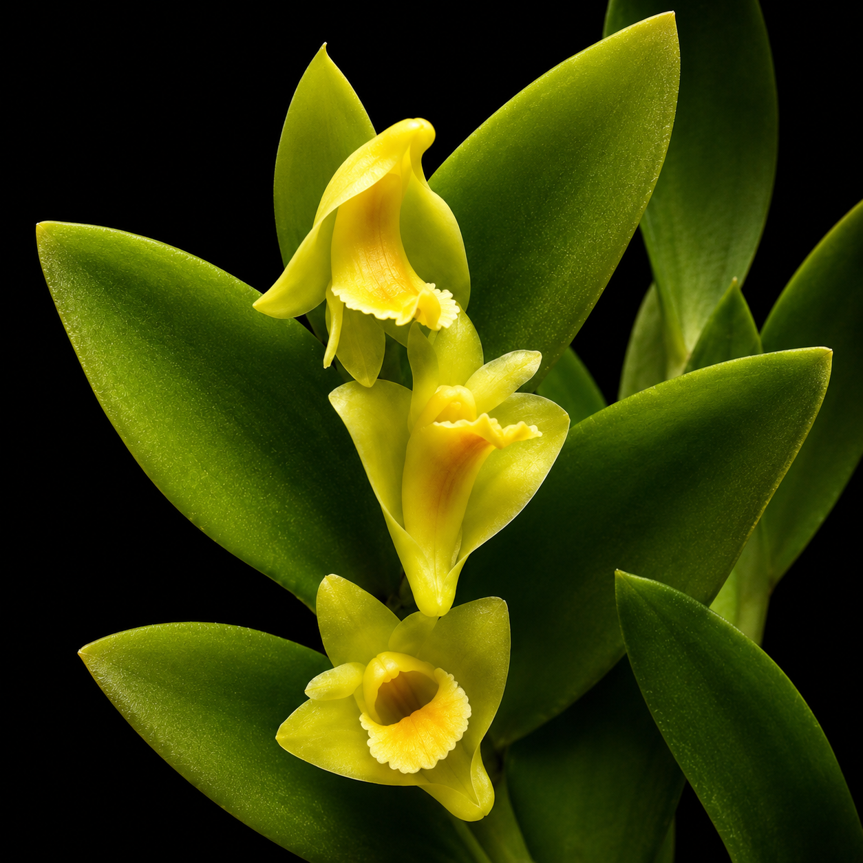 Dendrobiom Anceps Orchid Plant