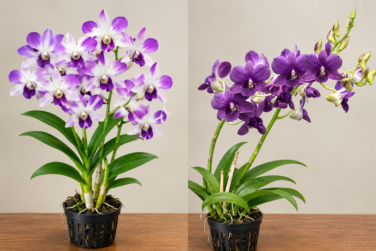Dendrobium Hybrid Orchid combo combo -Pack Of 02