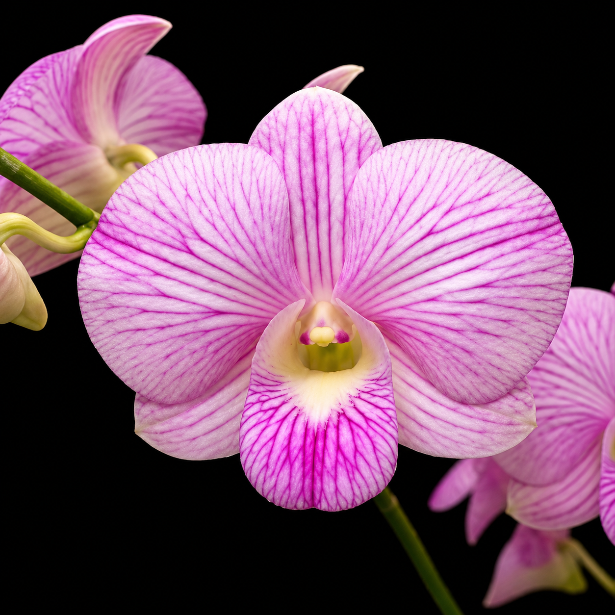 Dendrobiom Lina Pink Stripe Hybrid Orchid Plant