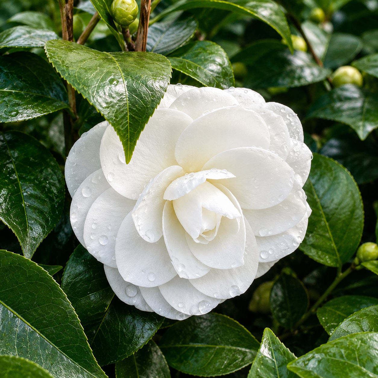 Camellia White Plant