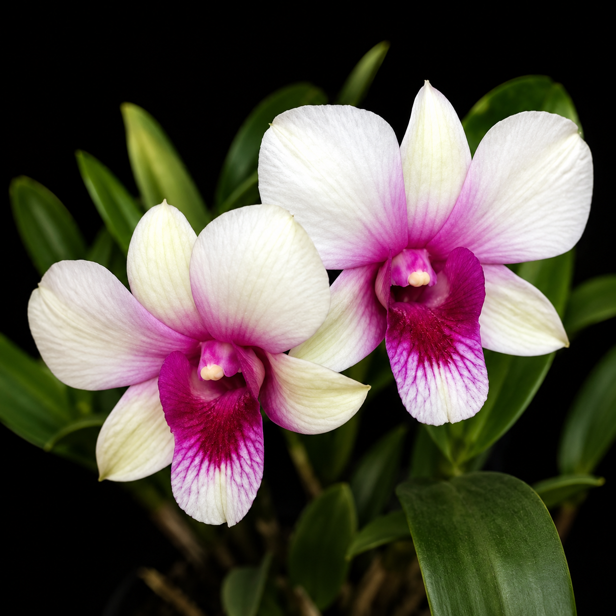 Dendrobiom Apichart Rainbow Hybrid Orchid Plant