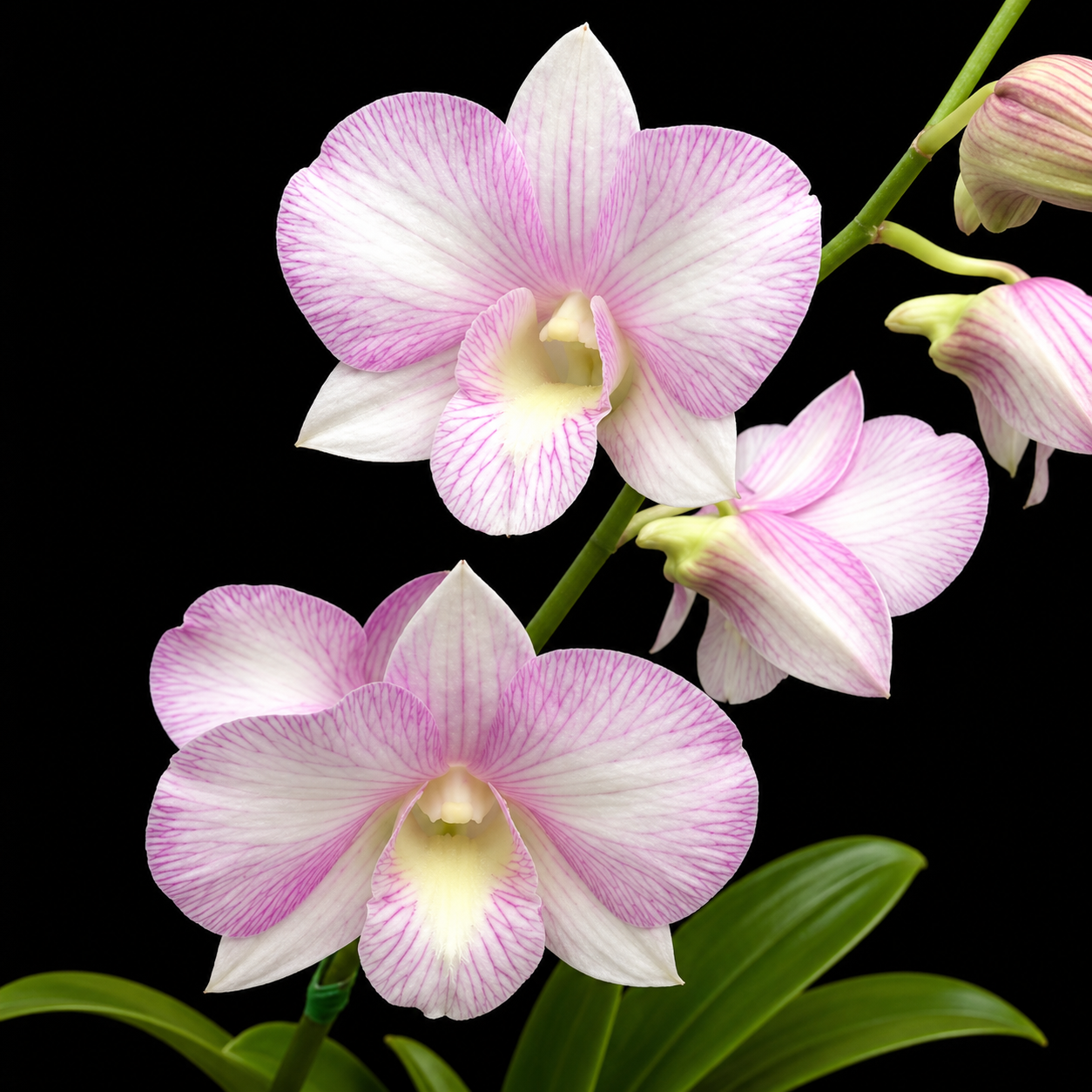 Dendrobiom Burana Pearl Pink Hybrid Orchid Plant